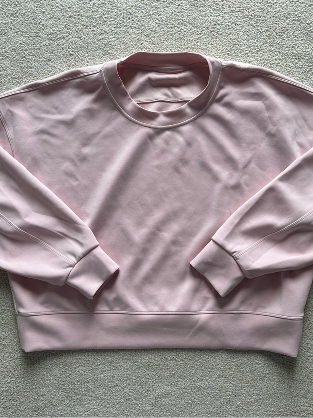 Lululemon Perfectly Oversized Cropped Crew Softstreme